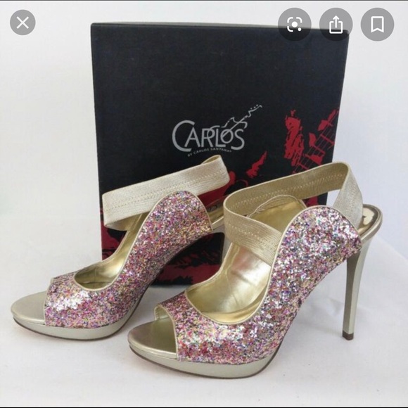 Carlos Santana Heels Size 8.5 - Picture 1 of 4
